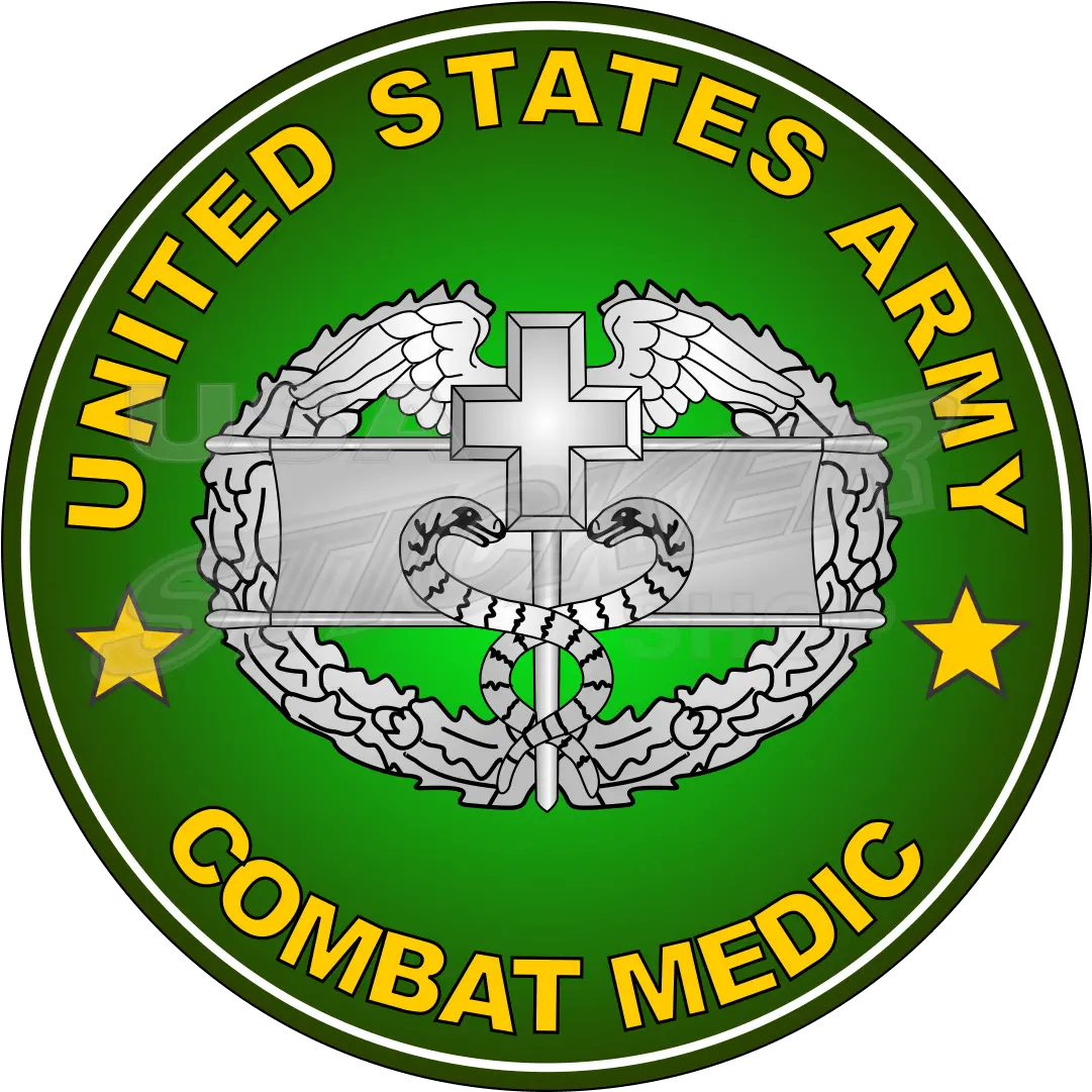 Us Army Combat Medic Veteran Sticker U2013 Round Item Ar Game Of Thrones Starbucks Png Medic Icon