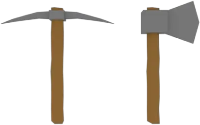 Low Poly Axe Pickaxe Free 3d Model Wind Turbine Png Pickaxe Png