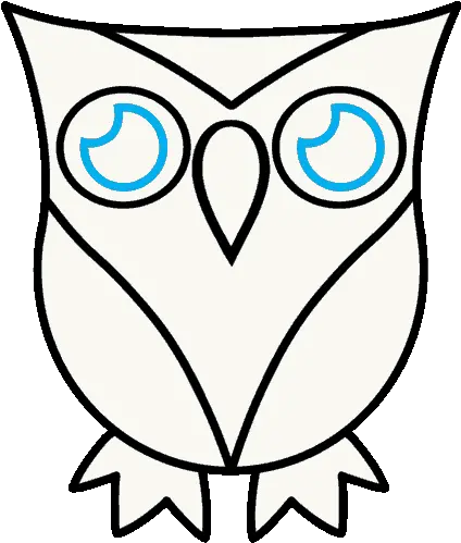 Scary Owl Eyes Logo Owl Drawing Png Owl Eyes Logo