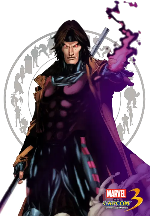 Gambit Png Transparent Picture Marvel Vs Capcom 2 Gambito Gambit Png