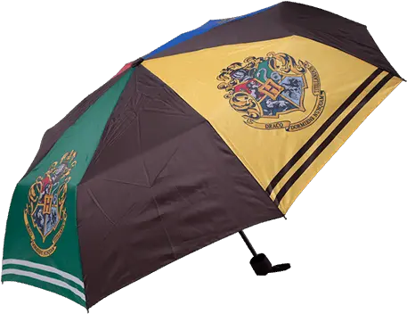 Harry Potter Hogwarts Crest Umbrella Umbrella Png Hogwarts Transparent
