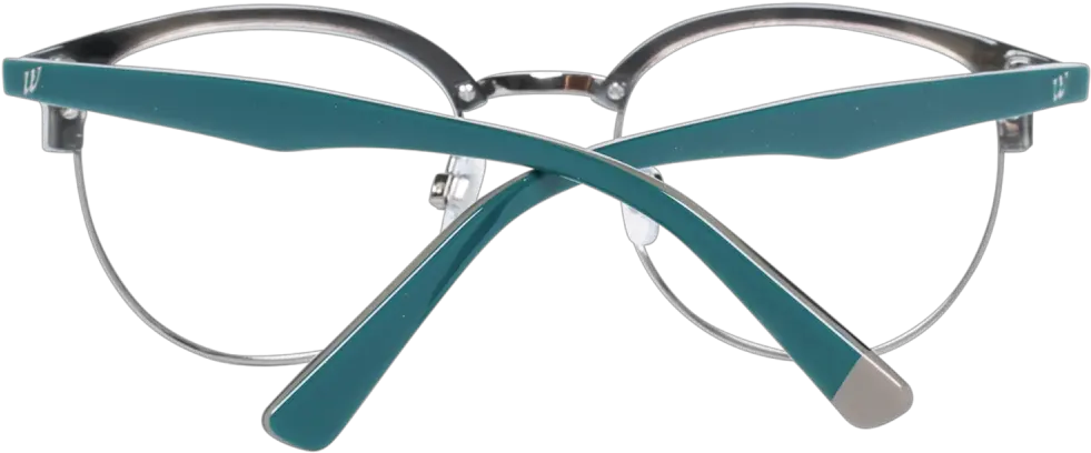 Web Optical Frame We5225 008 49 Unisex Green Full Rim Png Silhouette Glasses Tma Icon