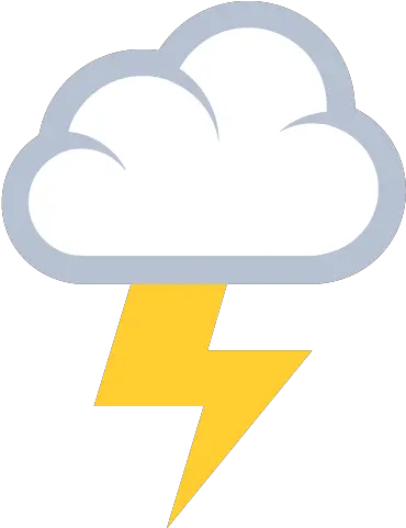 Cloud With Lightning Emoji For Facebook Clip Art Png Cloud Emoji Png