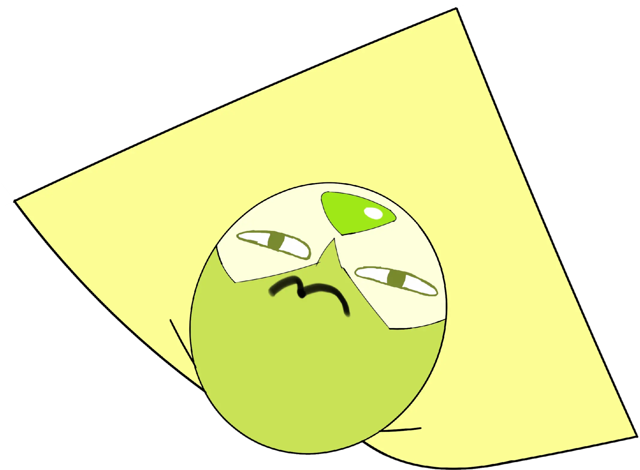 The Dorito Is Displeased Neutral Background Stevenuniverse Illustration Png Dorito Logo