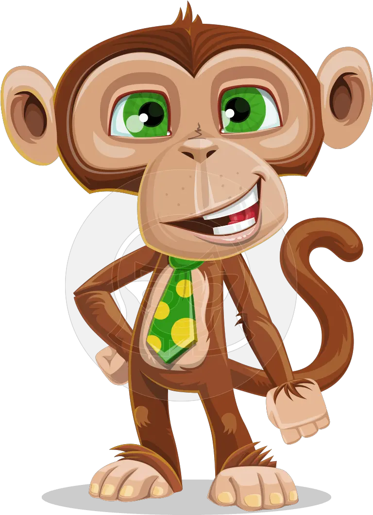 Ape Businessman Cartoon Vector Character Aka Bizzo Vector Monkey Cartoon Character Png Ape Png