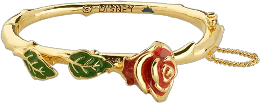 Beauty And The Beast Enchanted Rose Bangle Beauty And The Beast Disney Jewelry Png Beauty And The Beast Rose Png