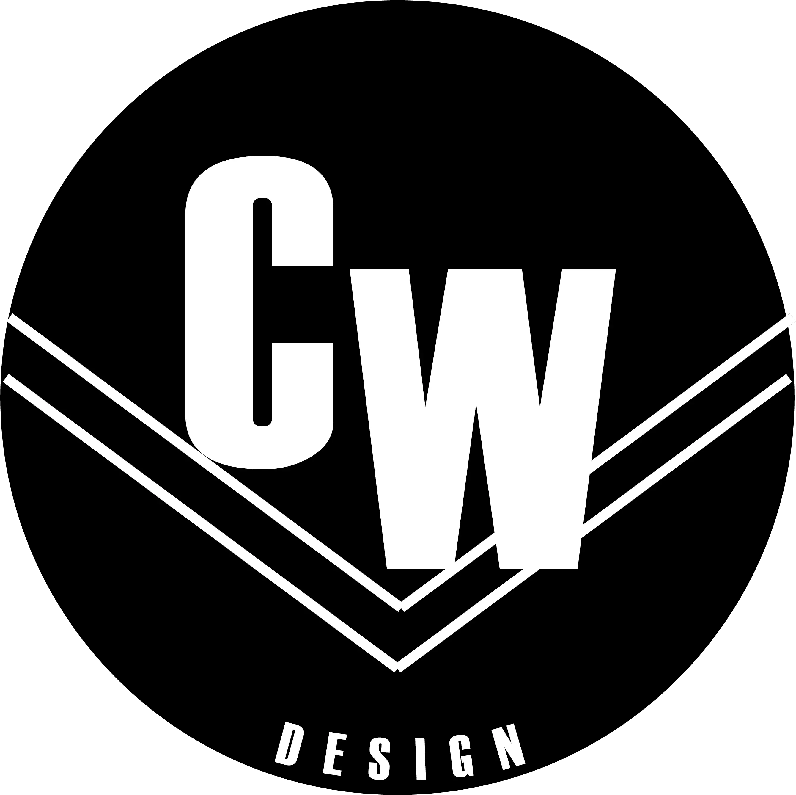 Caleb Woods Portfolio U2013 Creativity Is What Makes The World Emblem Png Cw Logo