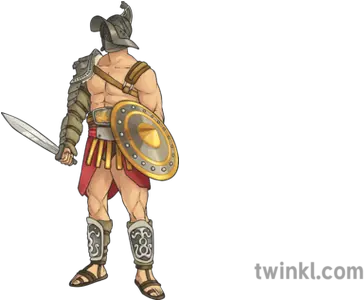 Roman Gladiator Illustration Roman Gladiator Png Gladiator Png