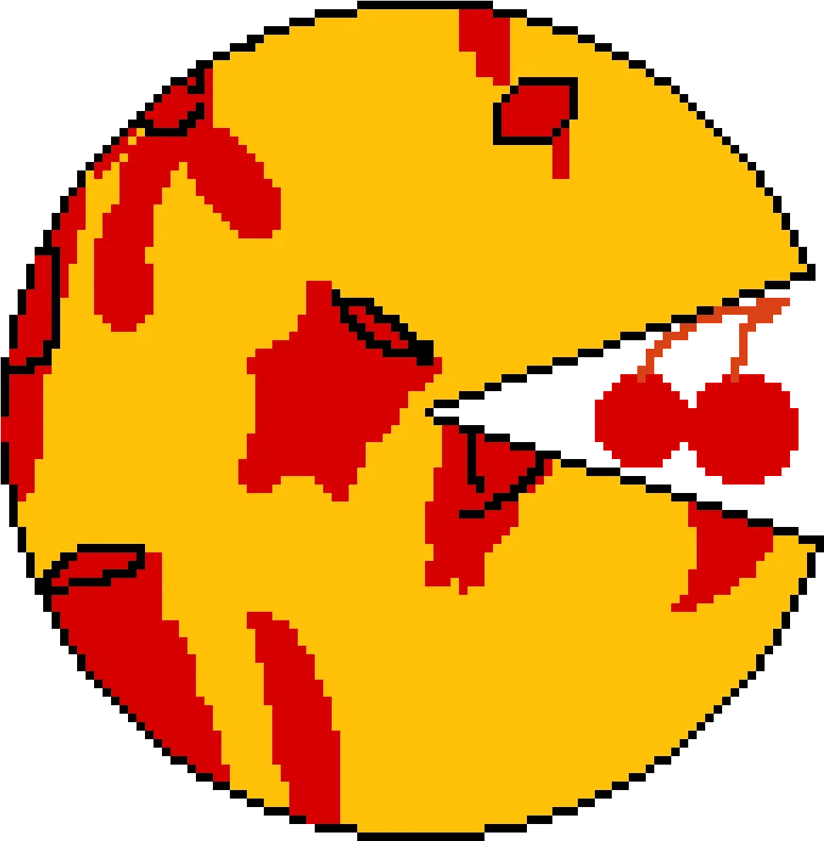 Pac Man Pixel Art Circle Clipart Full Size Clipart Circle Png Pac Man Transparent Background