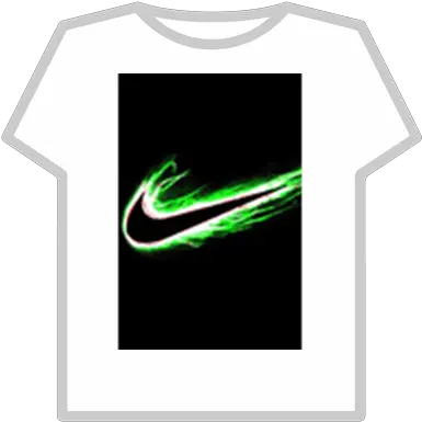 Green Nike Logo T Roblox R Logo T Shirt Png Nike Check Logo