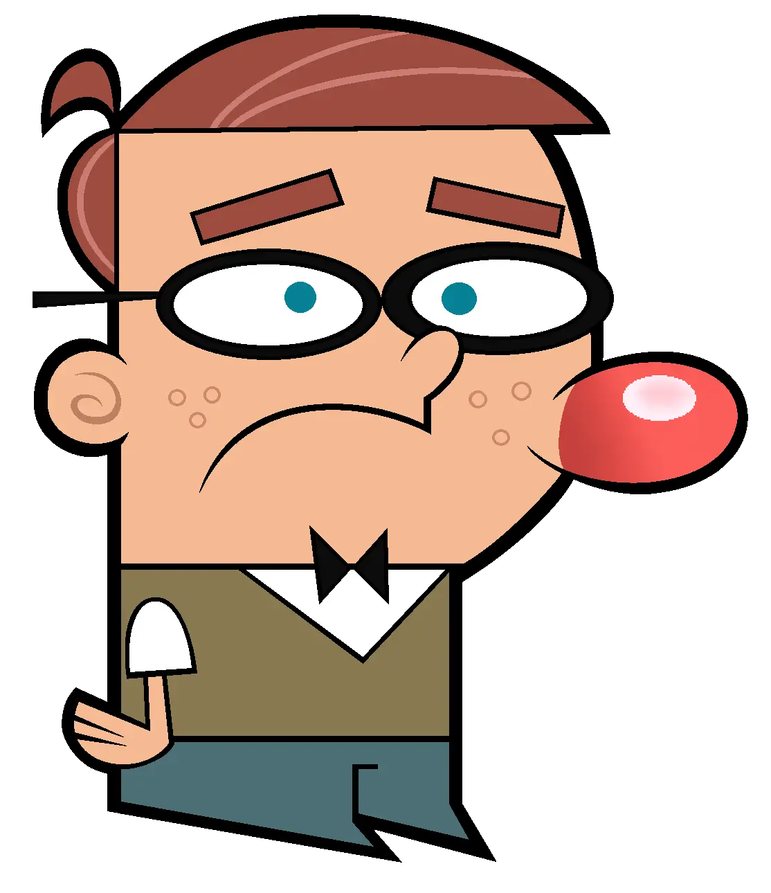 Nerdy Glasses Png Download Fairly Odd Parents Nerd Nerd From Fairly Odd Parents Parents Png