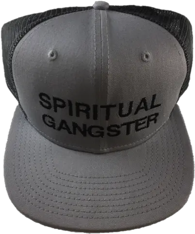 Download Grey Spiritual Gangster Hat Baseball Cap Png Gangster Hat Png