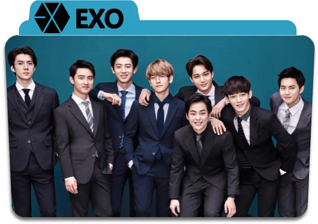 Download Folder Icon Kpop Kdrama Exo Aoa Png Kpop Icon Folder