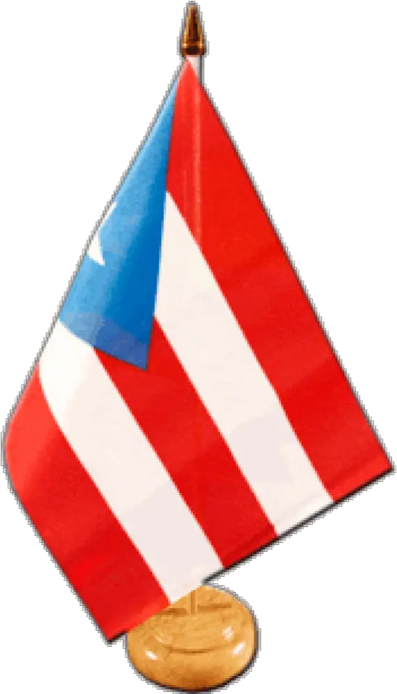 Usa Puerto Rico Table Flag 59 X 865 Inch Vertical Png Puerto Rican Flag Png