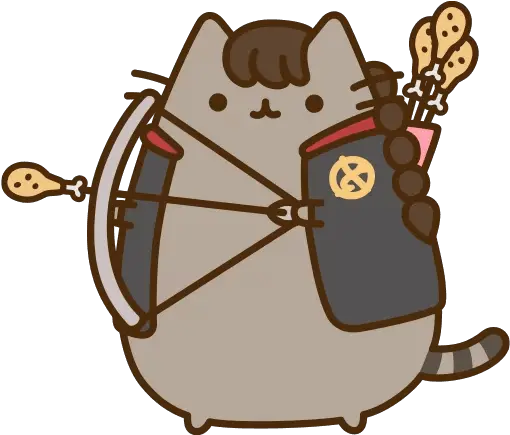 Pusheen Stickers Png Picture Hunger Games Pusheen Pusheen Transparent