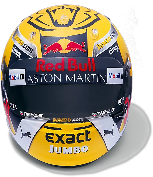 Minimax Max Verstappen Austrian Gp Minihelmet 15 Motorcycle Helmet Png Helmet Png