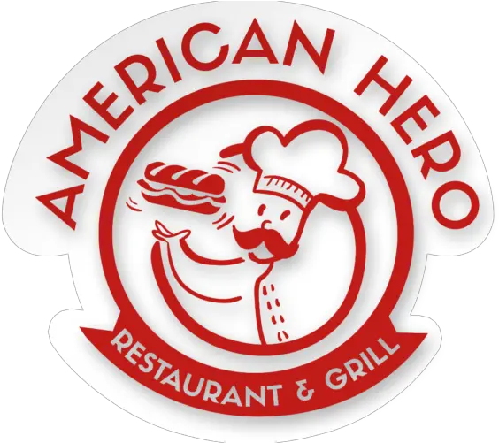 American Hero Restaurant Restaurant Logo In Png Restaurant Logo