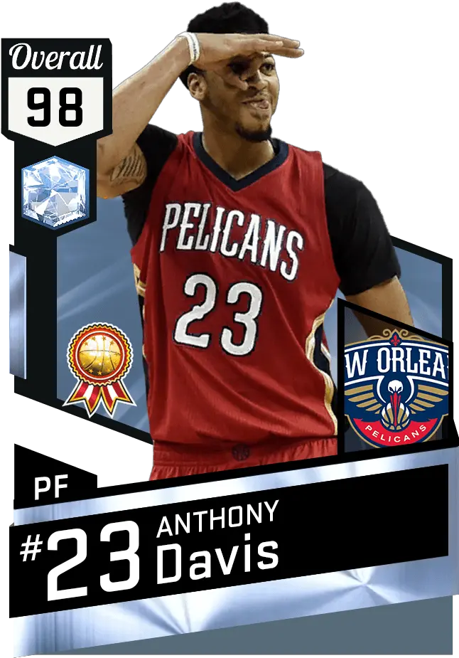 Mtdb Nba 2k17 Willis Reed Nba 2k Png Anthony Davis Png