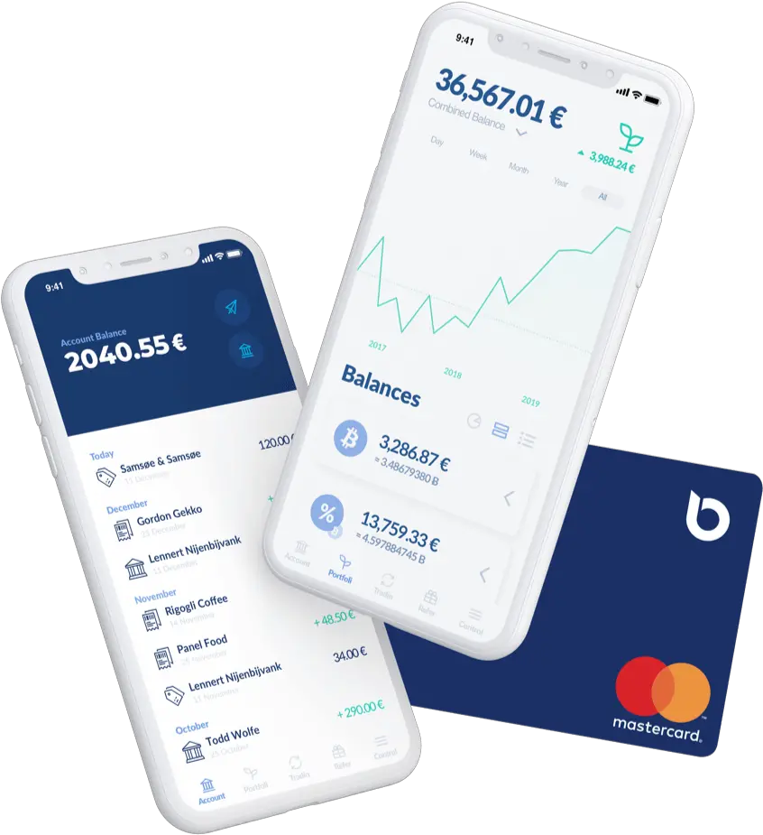 Bank Account Crypto Trading And Investing Bitwala Bitwala App Png Bitcoin Png