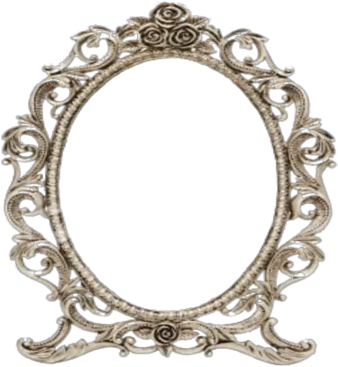 Mirror Frame Bored Background Gold Border Transparent Background Picture Frames Png Mirror Transparent Background