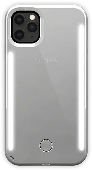 Silver Mirror Iphone 11 Pro Max Case Led Iphone 11 Pro Case Png Iphone Back Png
