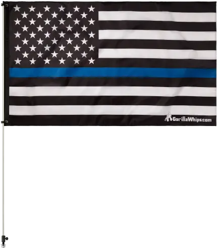 Thin Blue Line American Flag 3 X 5 Back The Blue Flag Png Thin Blue Line Png