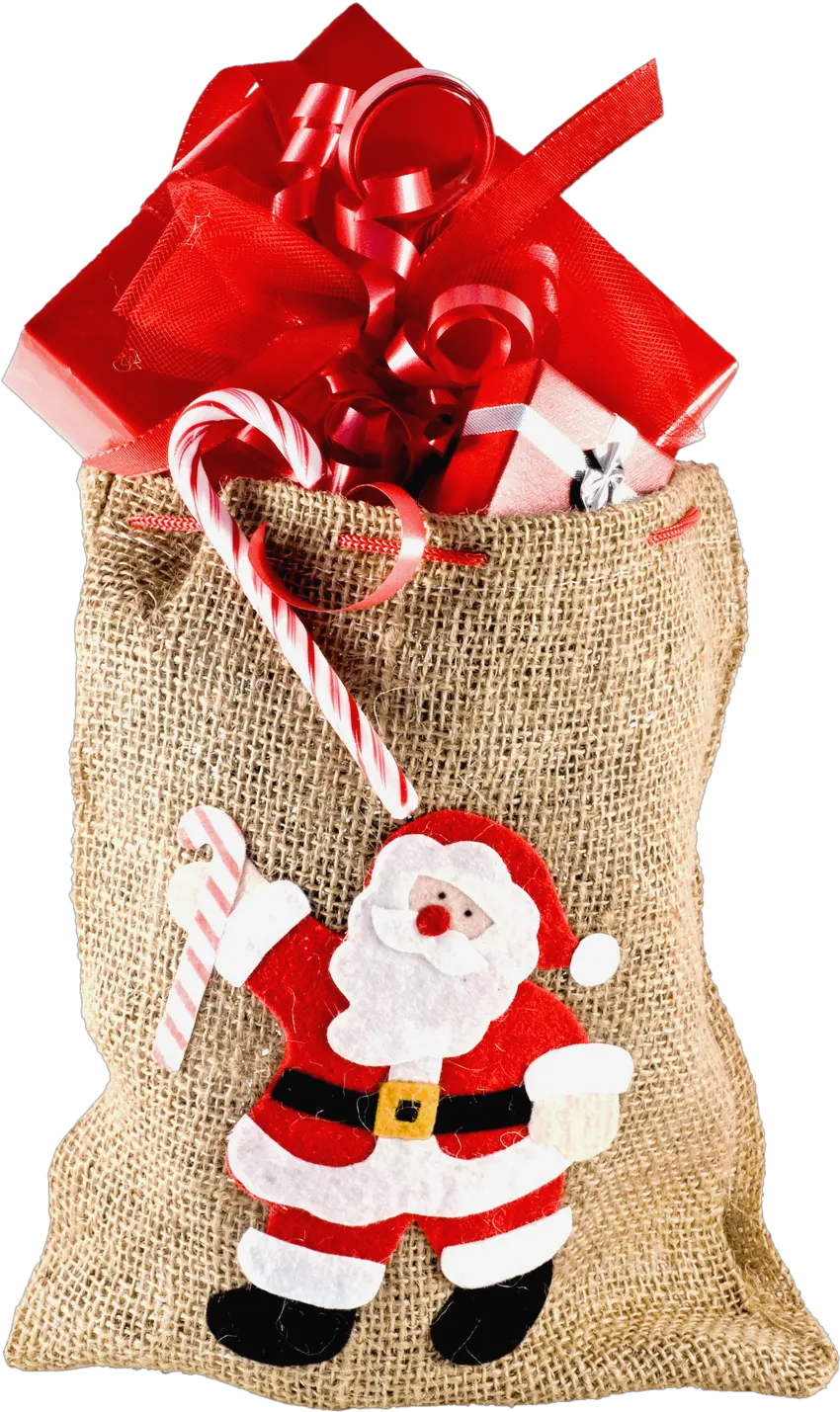 Christmas Sack Gift Png Transparent Image Pngpix Gift Png Gift Transparent png