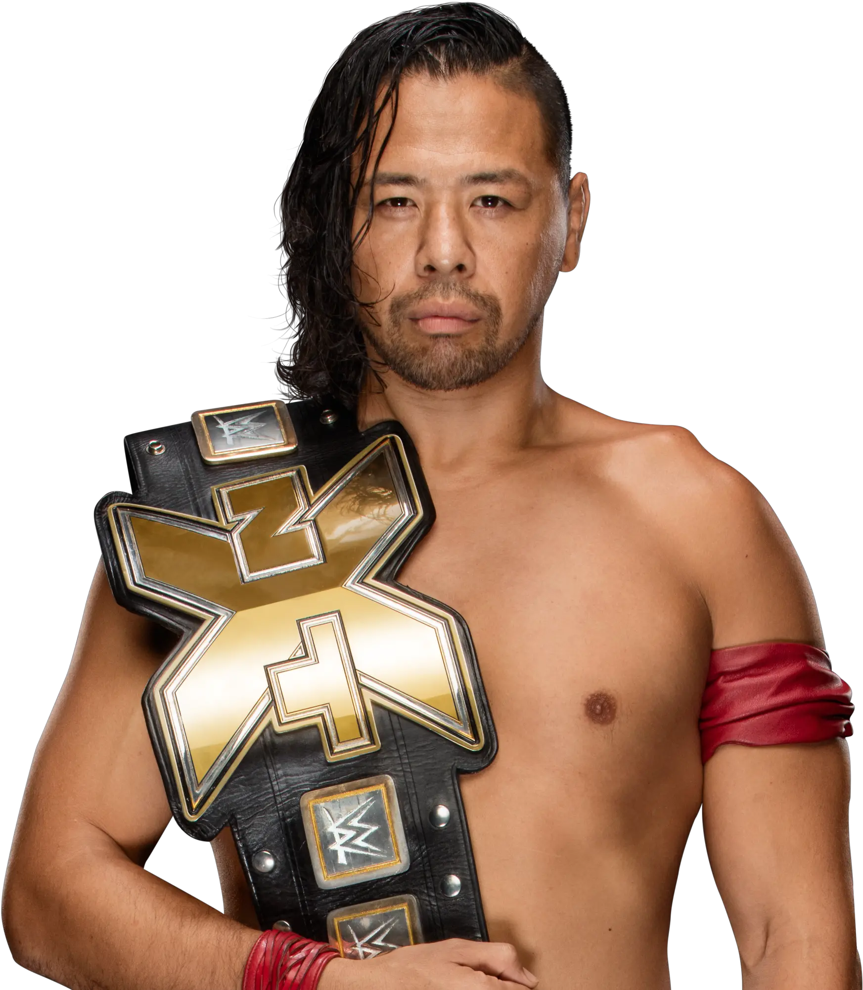 Shinsuke Nakamurau0027s Wwecom Render As Nxt Champion Shinsuke Nakamura Wwe Champion Png Drew Mcintyre Png