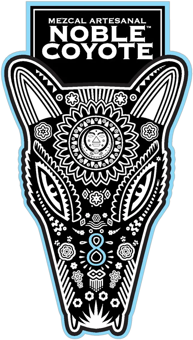 Noble Coyote Mezcal From Oaxaca To The United States Home Illustration Png Coyote Png