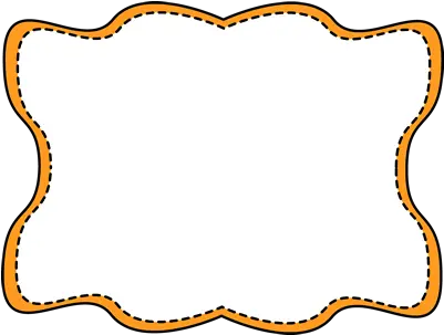 Orange Frames Png Template Free Pic Friction And Non Friction Fram Png