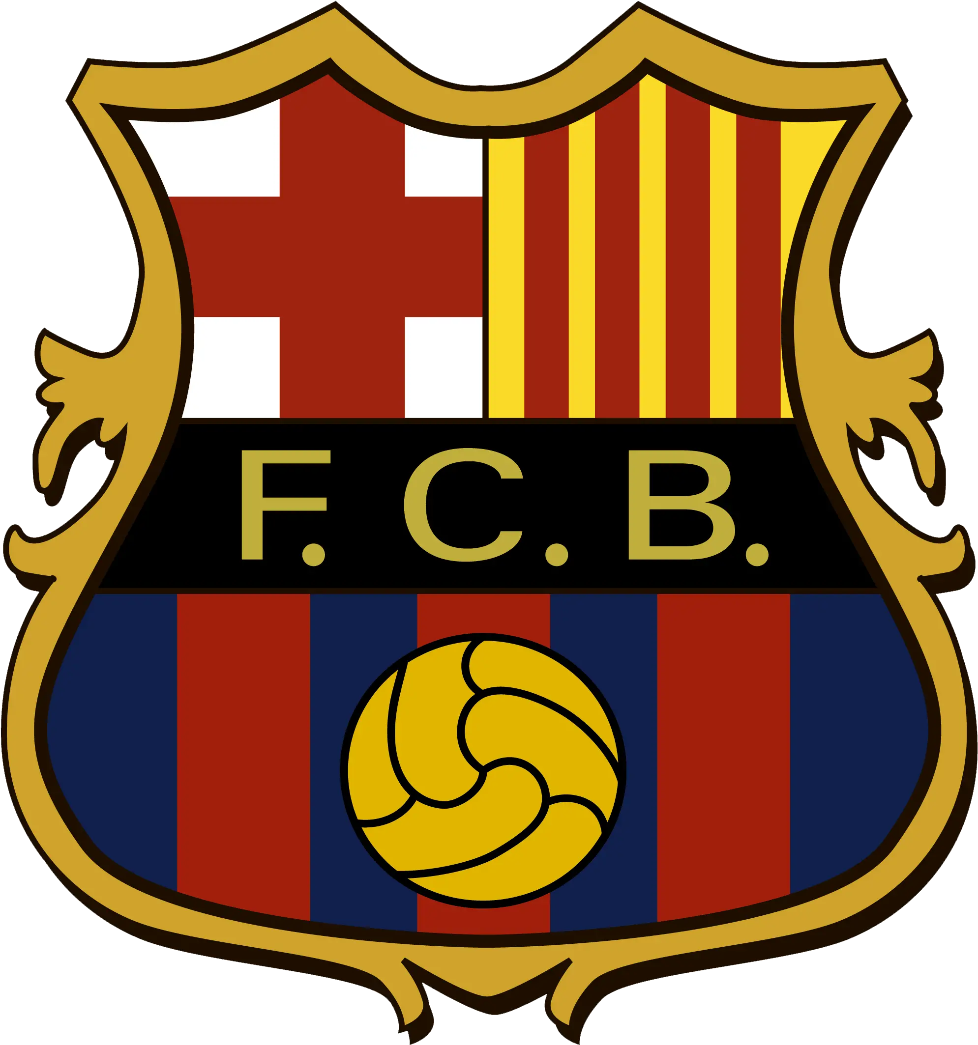 Barcelona Logo Logo Fc Barcelona 1936 Png Fcb Logo