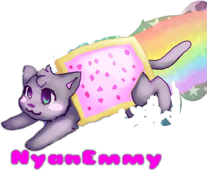 Nyanemmy Nyancat Nyan Cat Ranbowcat Rainbow Flyingcat Nyan Cat Png Nyan Cat Transparent