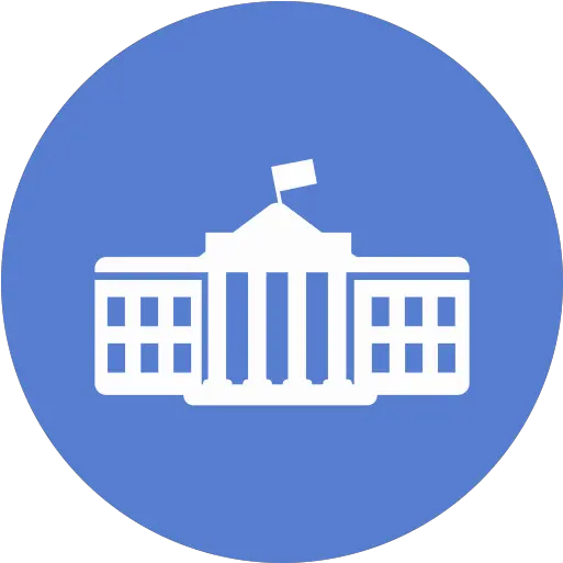 Election White House Icon Circle Blue Iconset Circle Png The White House Png