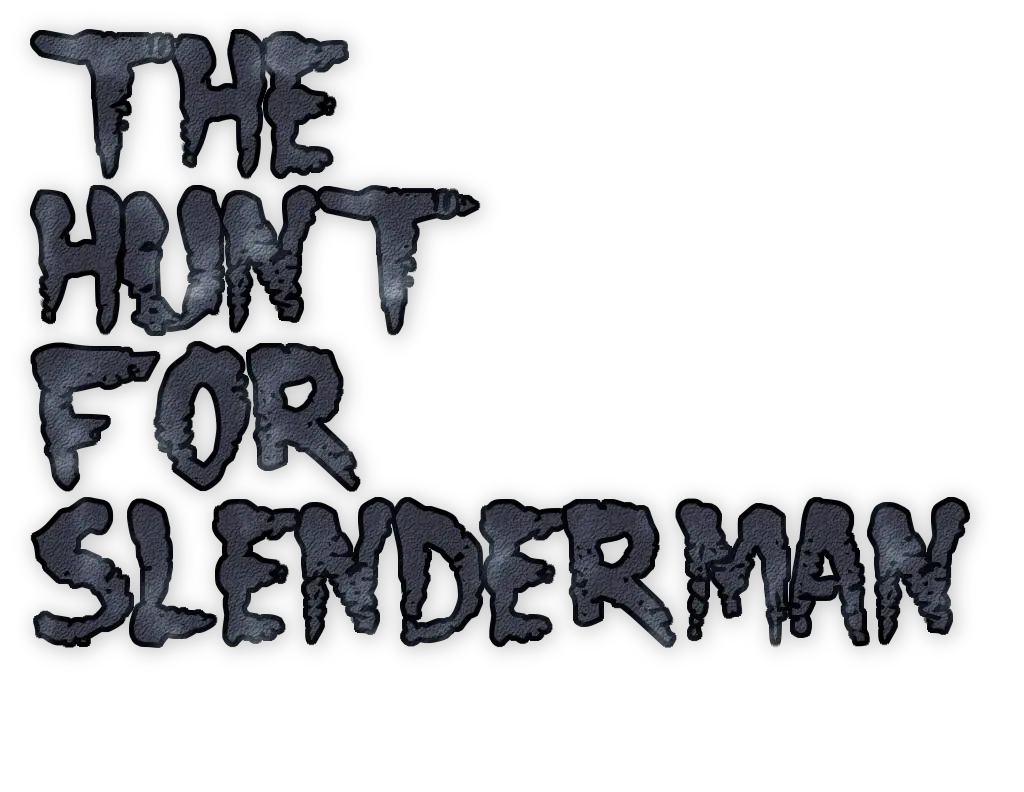 The Hunt For Slenderman Logo Nightmare Png Slender Man Transparent