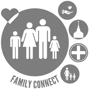 Crossroads Of Life Compassion Ministries Sharing Png Family Icon White