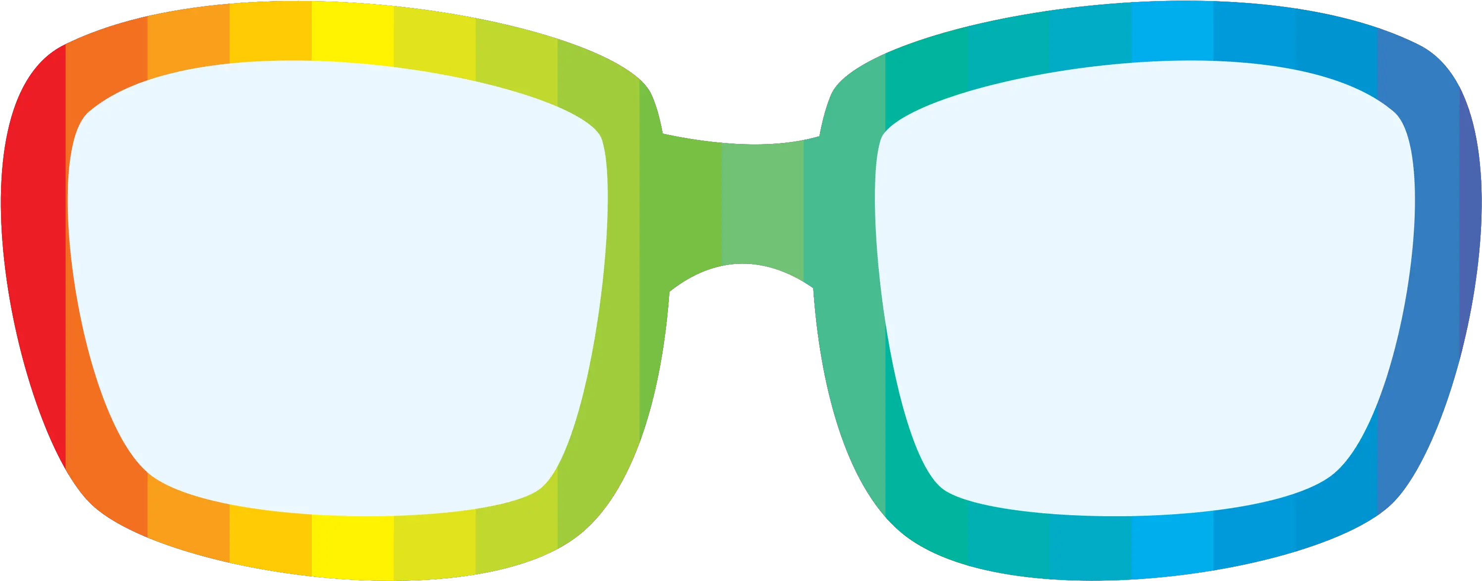 Free Rainbow Glasses 1192858 Png With Transparent Background Full Rim Sunglass Icon Png