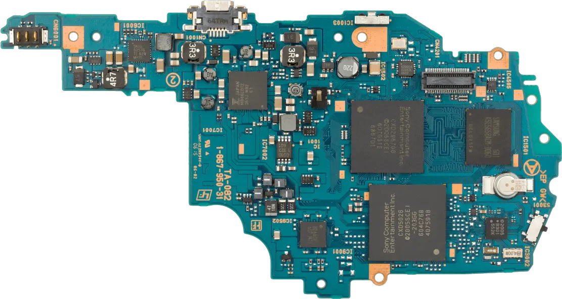 Playstation Portable Architecture A Practical Analysis Sony Psp 1001 Motherboard Png Ppsspp Folder Icon
