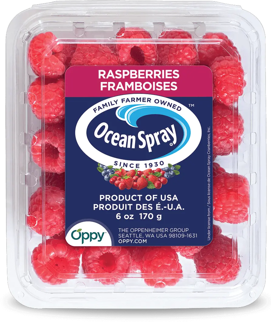 Fresh Raspberries Ocean Spray Raspberry Png Raspberries Png