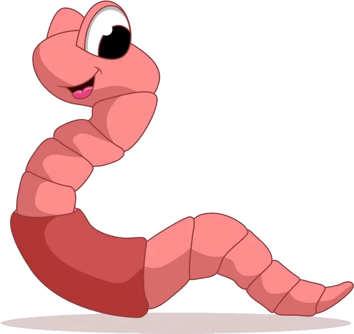 Earthworm Worm Png Earthworm Cartoon Worm Transparent Background