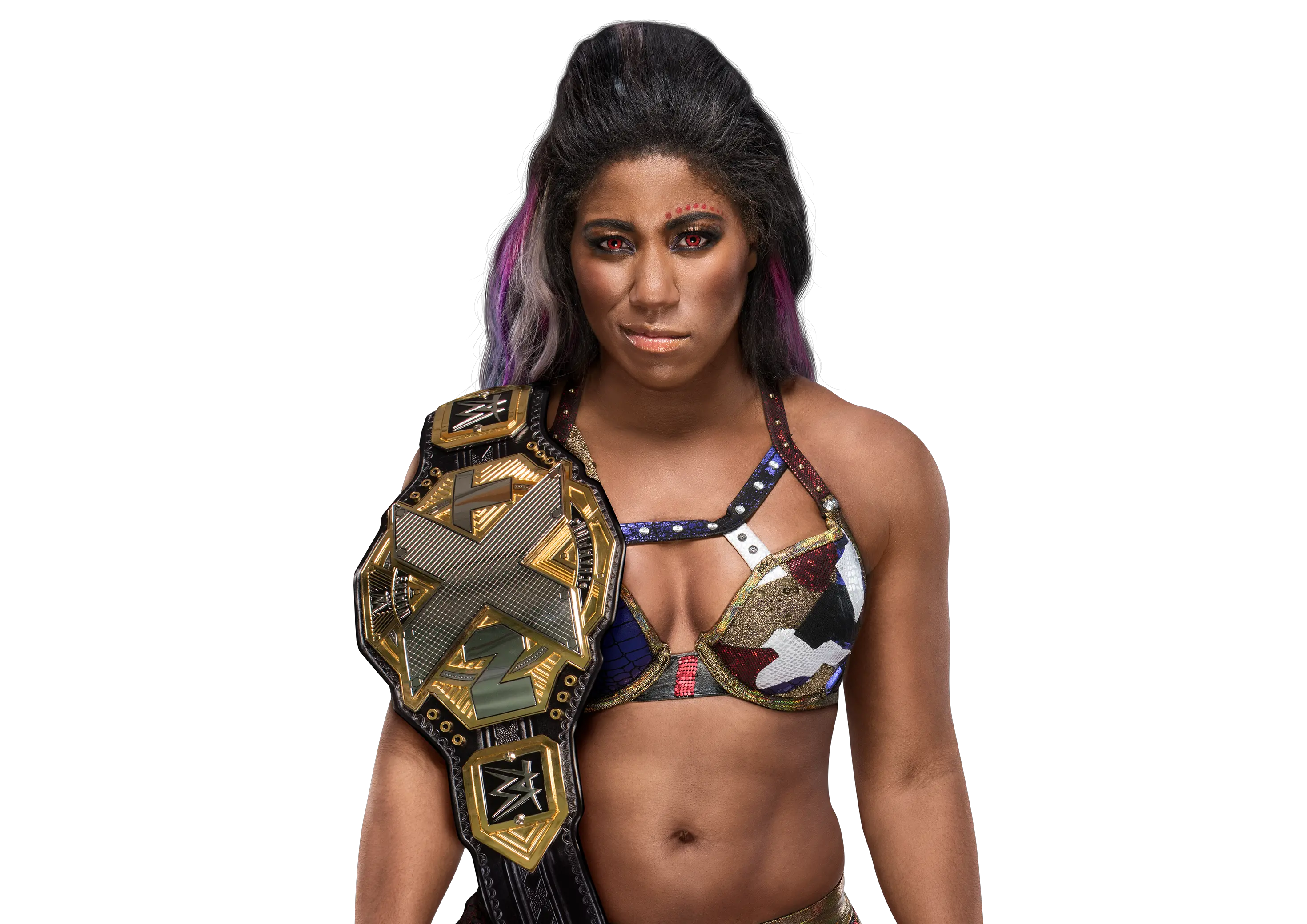 Ember Moon Nxt Womens Champion 2017 Ember Moon As Nxt Champion Png Ember Moon Png