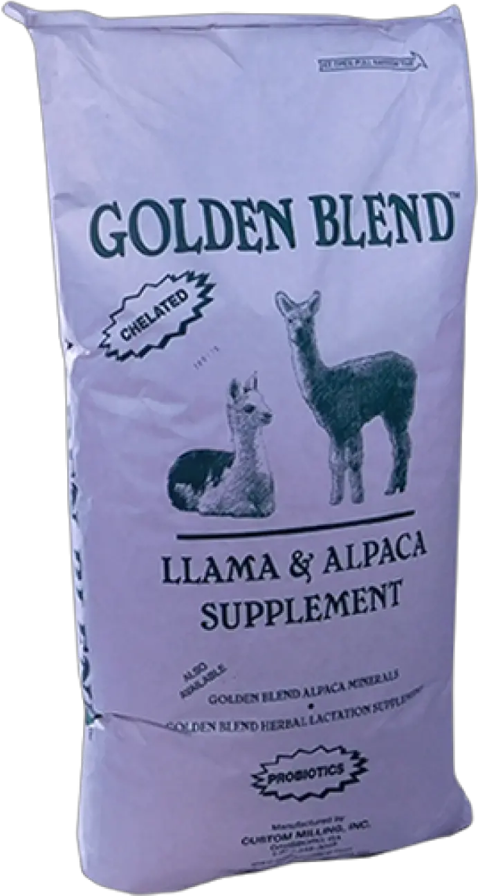 Golden Blend Png Alpaca