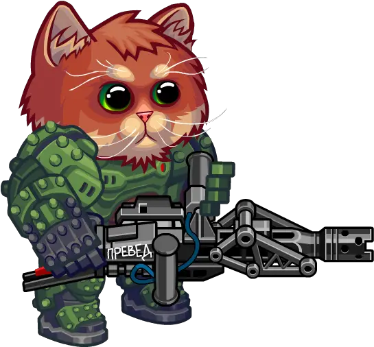 Armored Kitten Cartoon Png Kitten Png