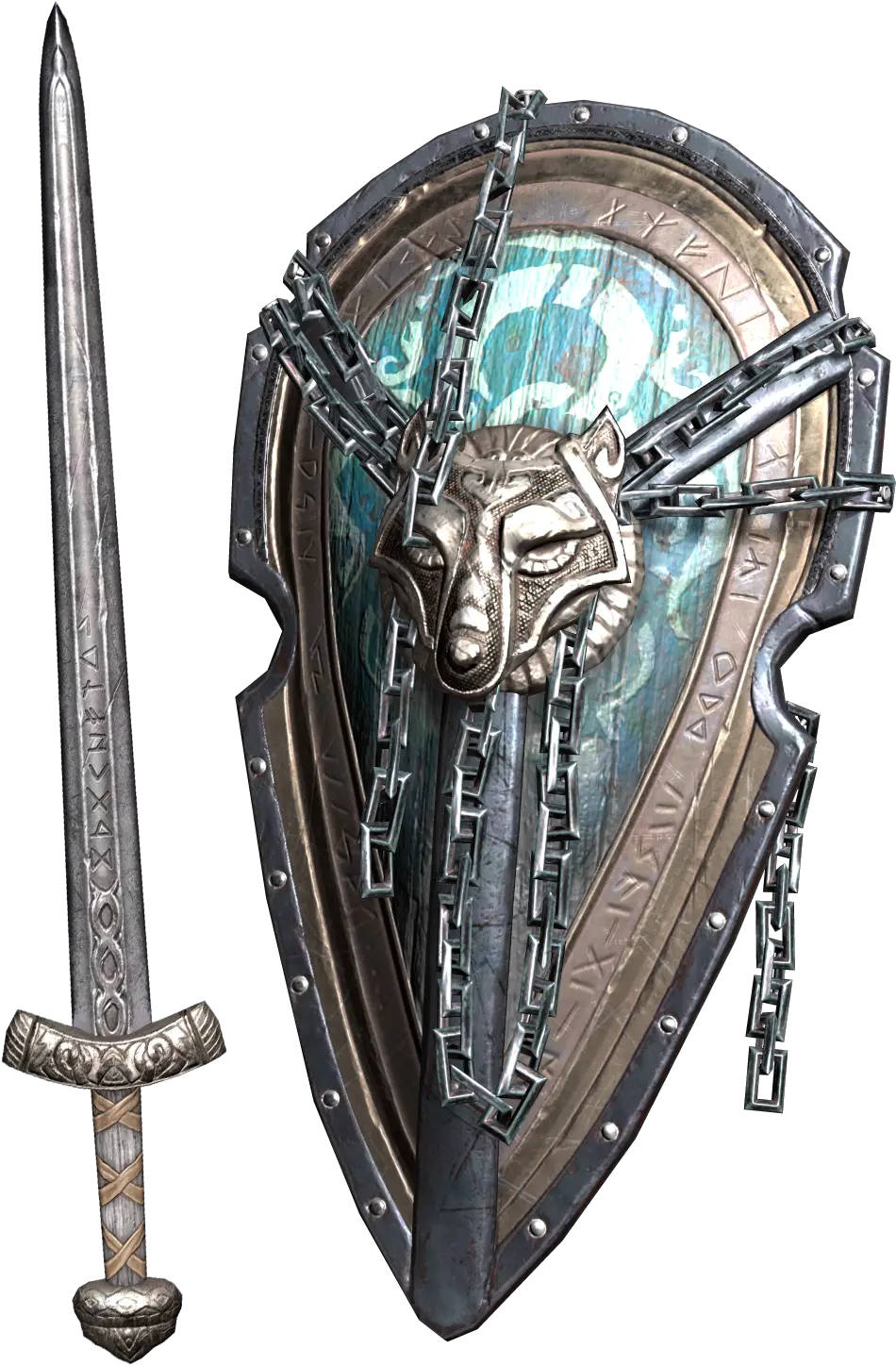 Conqhub Season 7 Wolves Of Ragnarok Collectible Sword Png Apb Weapon Icon Color