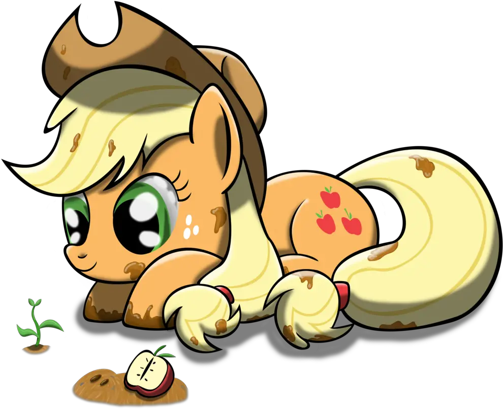 Applejack Mud Png Apple Mud Png