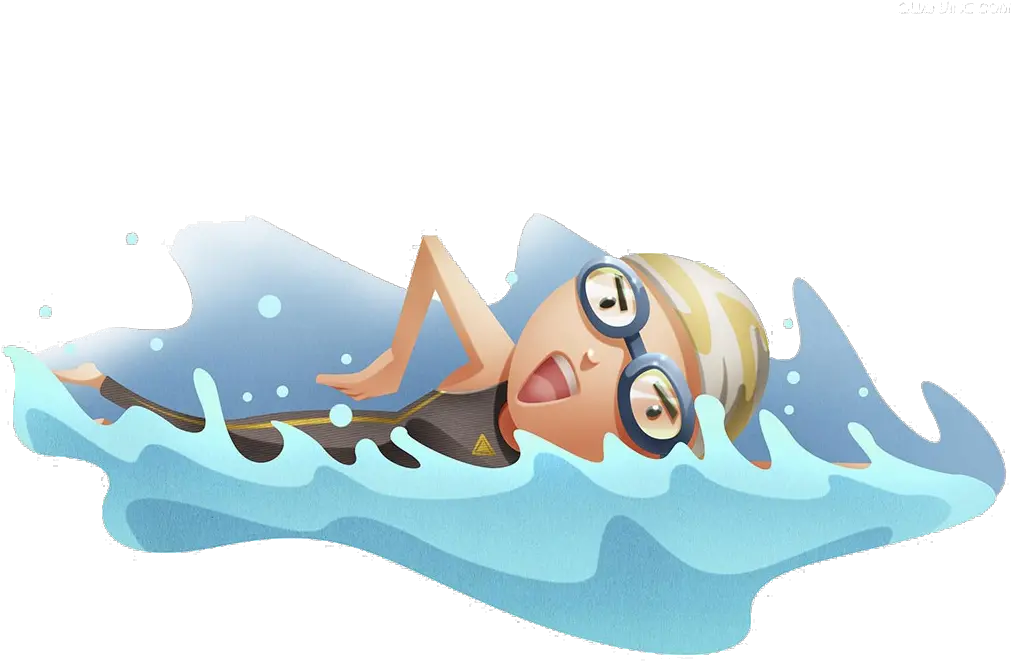 Athlete Swimming Hand Painted Png Swim Drawing Swimmer Png