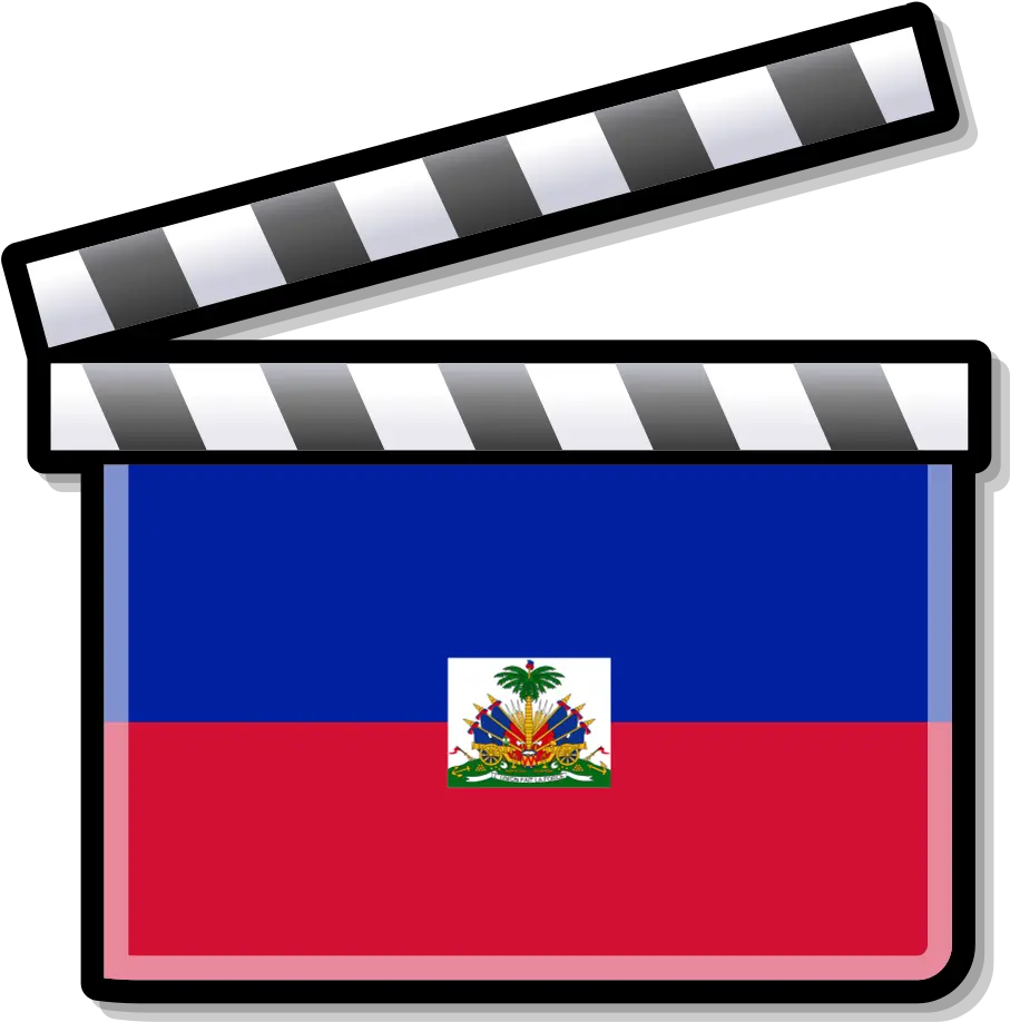 Haiti Film Clapperboard Charlie Chaplin Png Haitian Flag Png