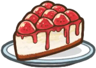 Strawberry Cheesecake Kuchen Png Cheesecake Png