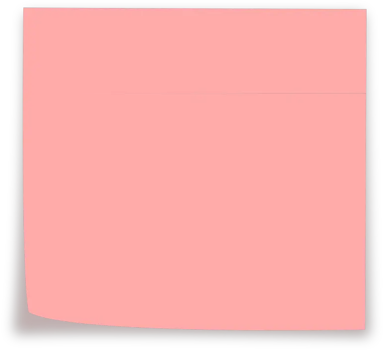 Sticky Note Memo Pink Office Cute Sticky Notes Png Cute Sticky Note Png Free Notes Png