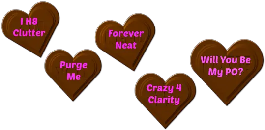 If Professional Organizers Wrote Candy Hearts Girly Png Candy Hearts Png