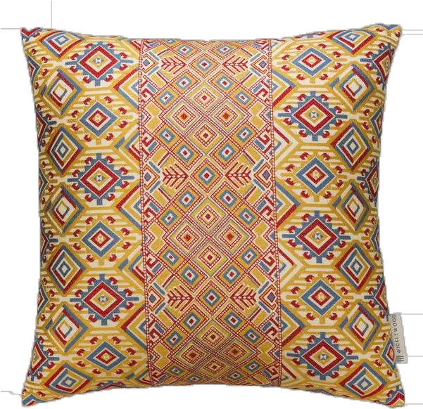 Nahuala Square Pillow Yellow Multi Decorative Png Yellow Square Png